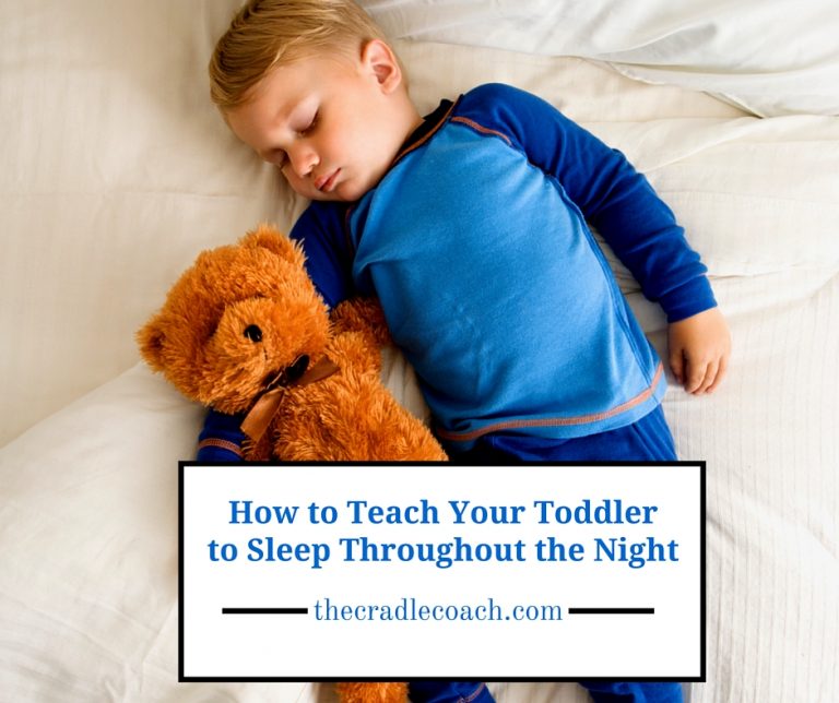 How to Teach Your Toddler to Sleep Through the Night to The