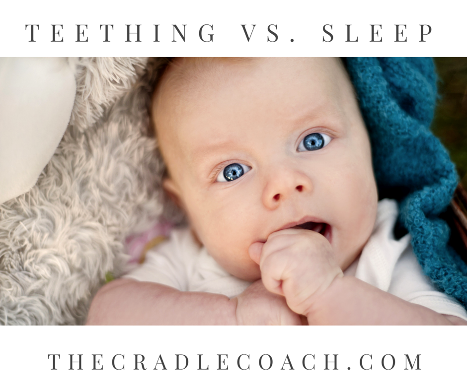 Teething best sale and sleep